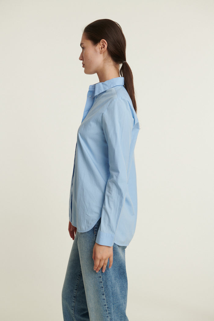 Basic Apparel Vilde Classic Shirt Shirts 772 Frozen fjord